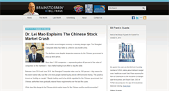 Desktop Screenshot of brainstorminonline.com